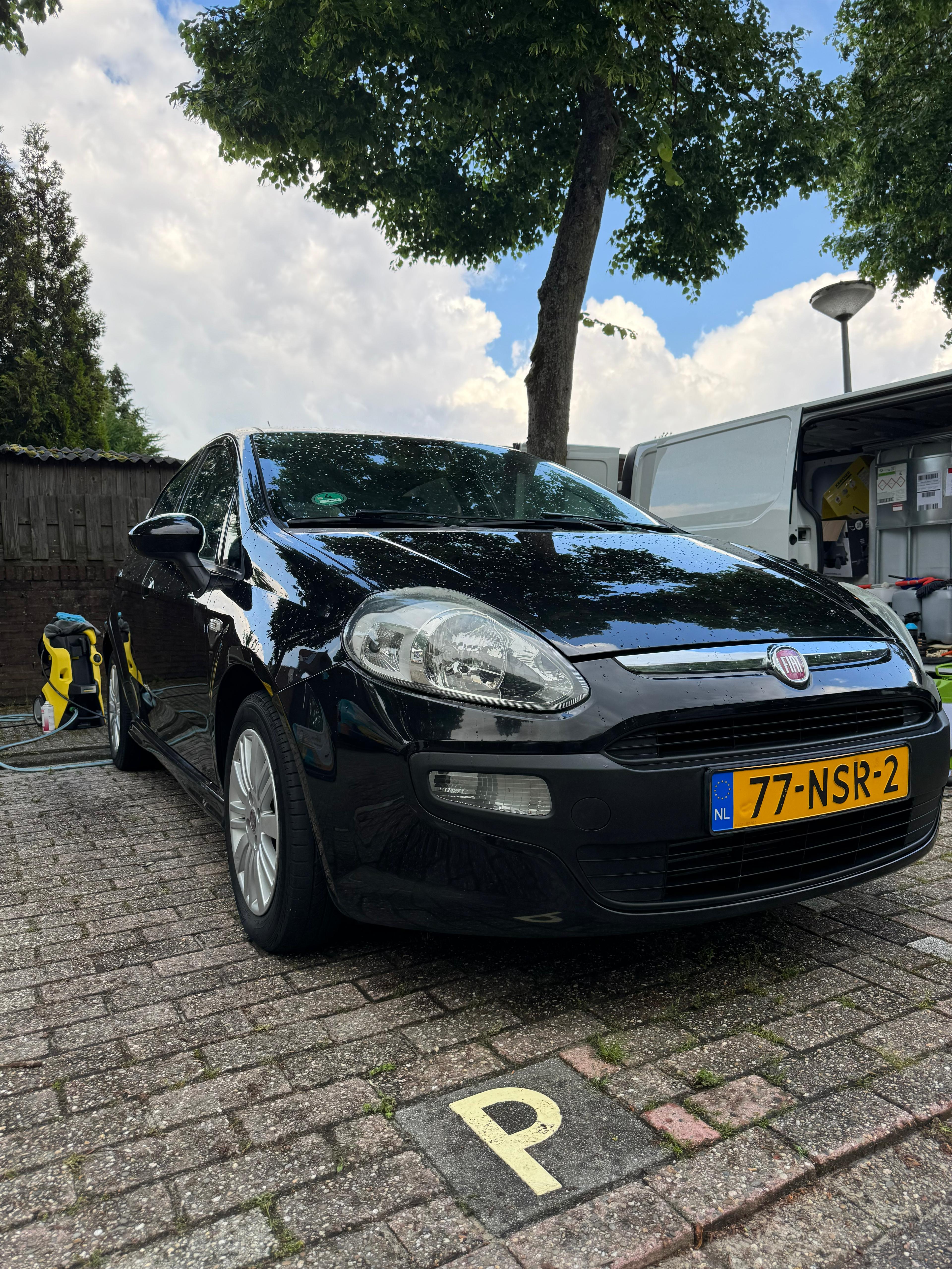 Fiat Punto auto polijsten - na