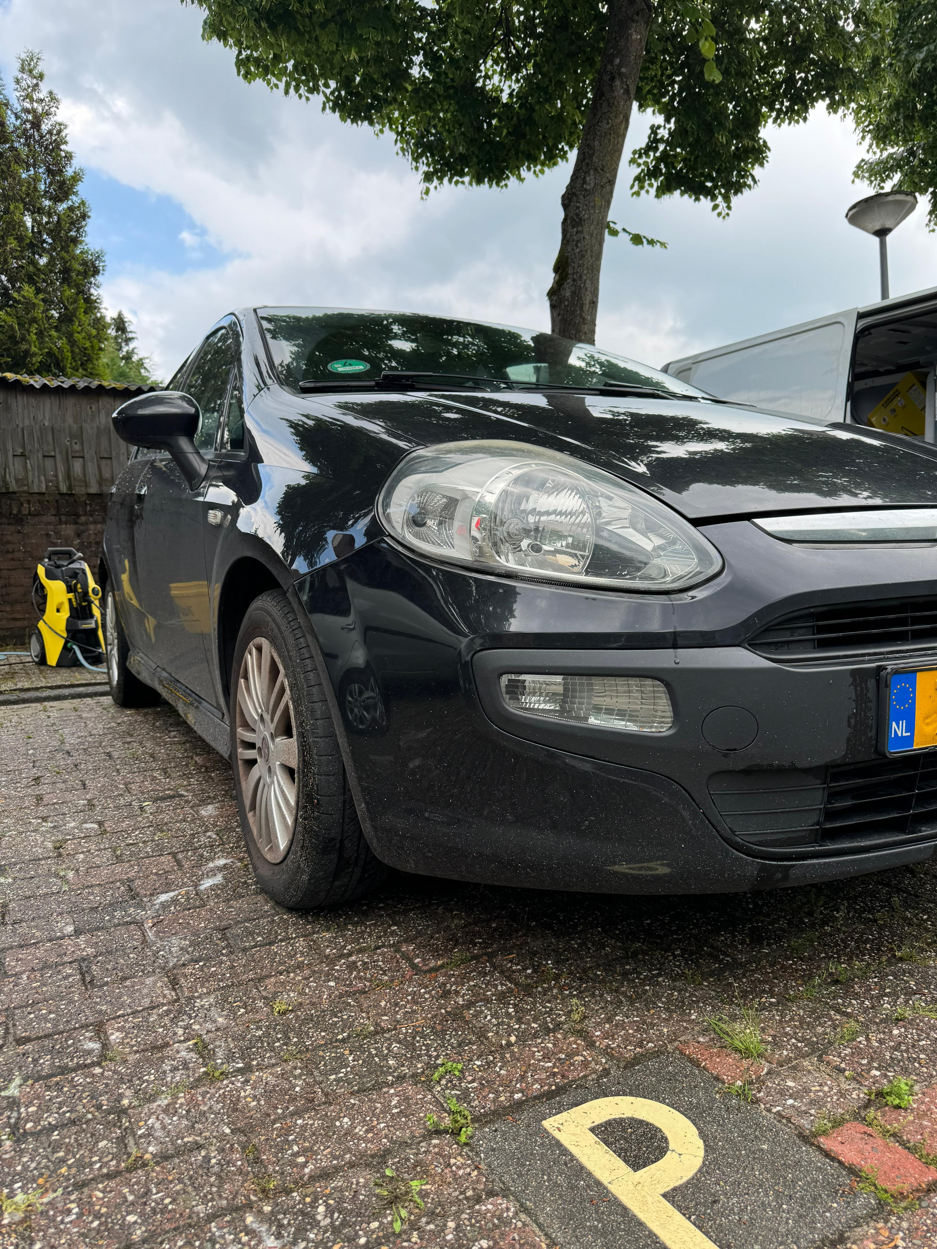 Fiat Punto auto polijsten - voor